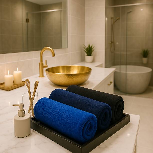 ZEDFIBER Microfiber 420 GSM Face, Hand, Hair, Sport Towel Set