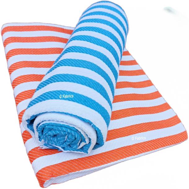 G Fabrics Cotton 500 GSM Bath, Beach, Hair, Sport, Face Towel Set