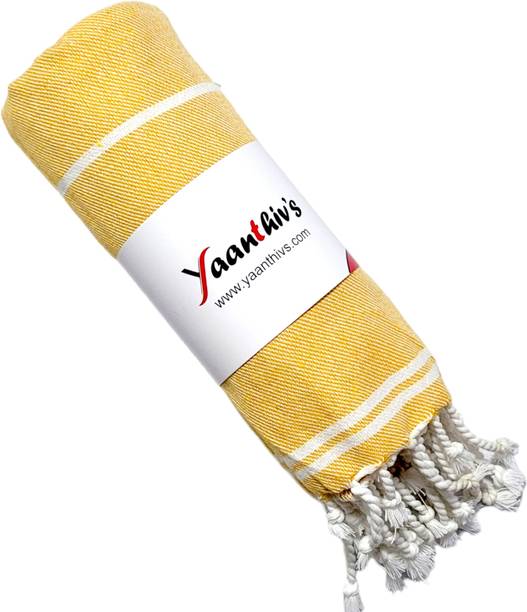 Yaanthiv's कॉटन 400 GSM बाथ तौलिया सेट