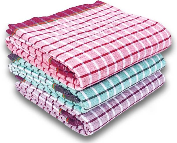 Bengal Enterprise Cotton 200 GSM Bath, Hair Gamcha