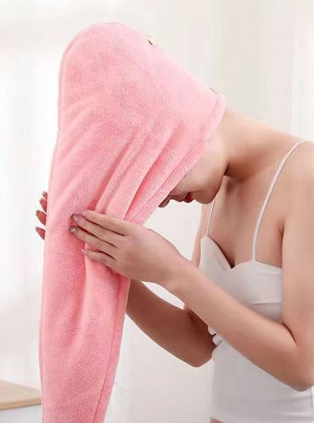 shruhadam international Microfiber 450 GSM Hair Towel