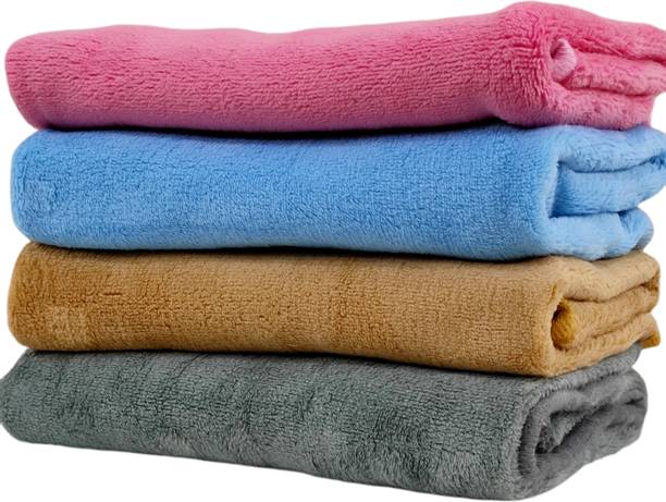 Cotton Bolls Textiles Microfiber 300 GSM Hand Towel Set