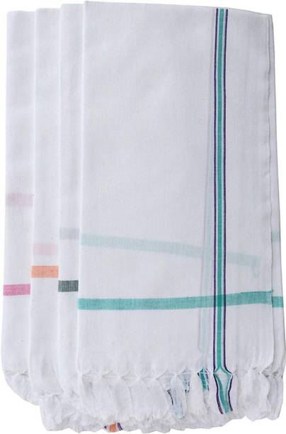 G Fabrics Cotton 500 GSM Bath Gamcha Set