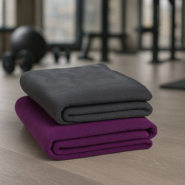 ZEDFIBER Microfiber 400 GSM Sport, Beach, Face, Hand Towel Set