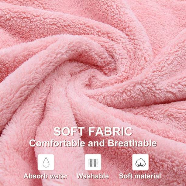 Mdenterprises Microfiber 500 GSM Face, Hair, Bath Towel