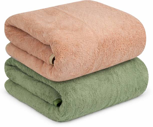 KRIOVELLEA Microfiber 500 GSM Bath, Sport, Beach Towel Set