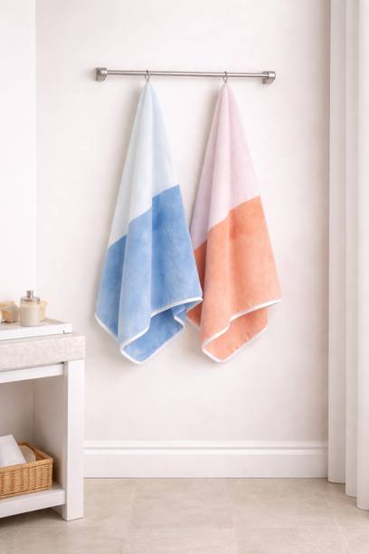 Ojalika Fashion Microfiber 480 GSM Bath, Beach, Face, Hair, Sport Towel Set