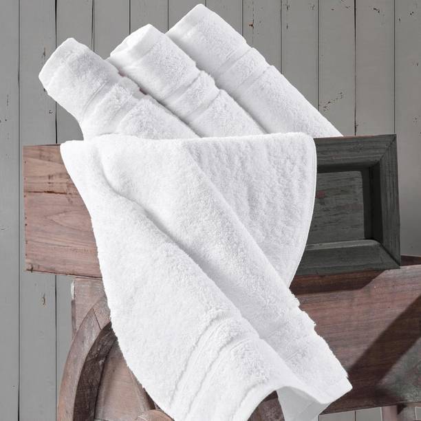 Blissful Creations Terry Cotton 400 GSM Hand, Face Towel Set
