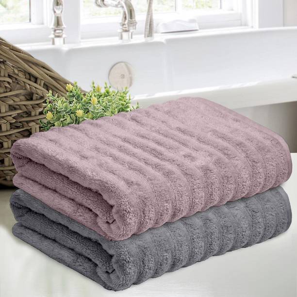 COTTOSHINE Microfiber 550 GSM Beach, Bath, Face, Hair, Hand, Sport Towel Set