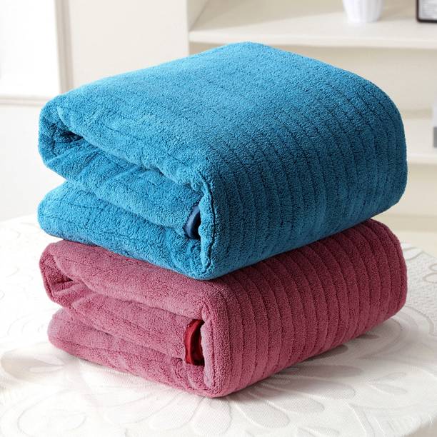 Story@home Microfiber 400 GSM Bath Towel Set