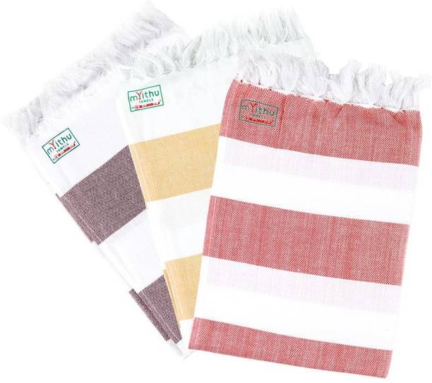 Ramraj Cotton कॉटन 300 GSM बाथ तौलिया सेट