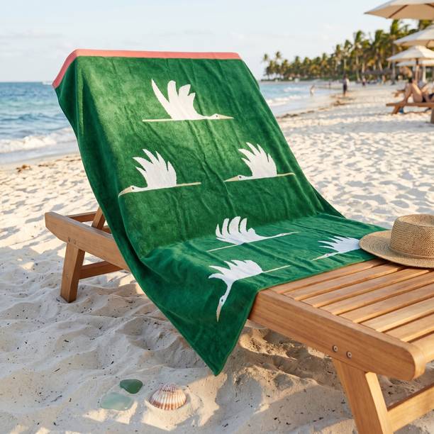 NCJ Home Cotton 500 GSM Beach Towel