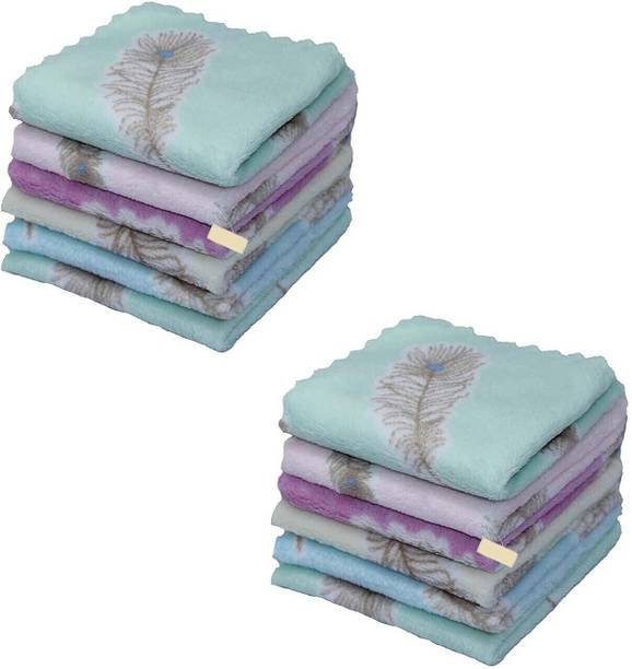 AD COLLECTION Microfiber 250 GSM Face Towel Set