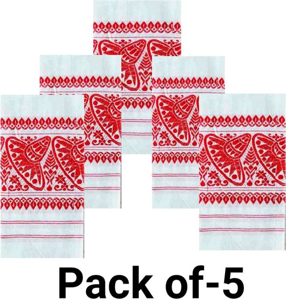 zama Polycotton 400 GSM Bath, Beach, Face, Hair, Hair, Hand, Sport Gamcha Set
