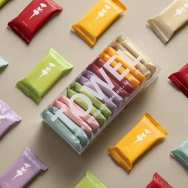 TECHEMPIRE Cotton 40 GSM Hair, Hand, Face, Bath, Beach, Sport Towel