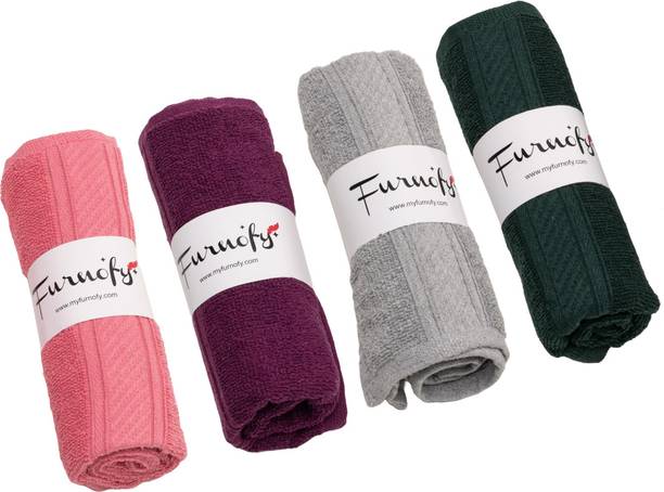 Furnofy Cotton 450 GSM Hand Towel Set