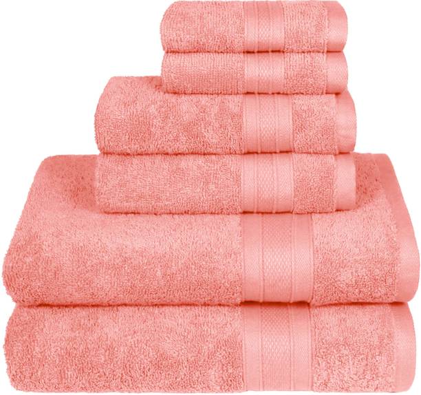 MYTRIDENT Cotton 500 GSM Bath Towel Set