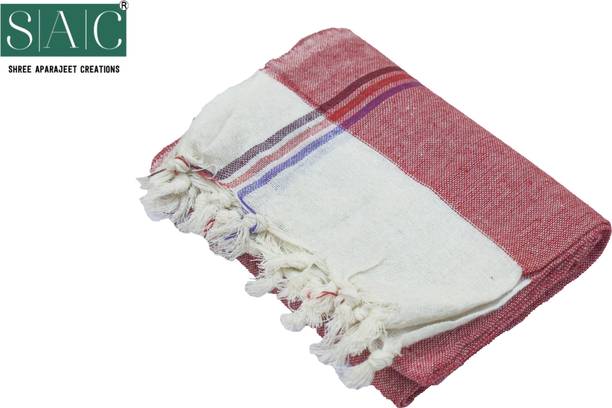 SAC SHREE APARAJEET CREATIONS Cotton 200 GSM Bath, Beach, Face, Hair, Hand, Sport Gamcha