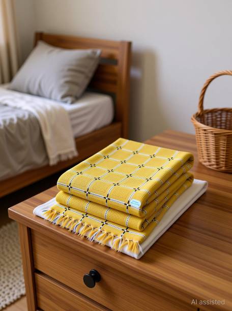 G Fabrics Cotton 500 GSM Bath Towel Set