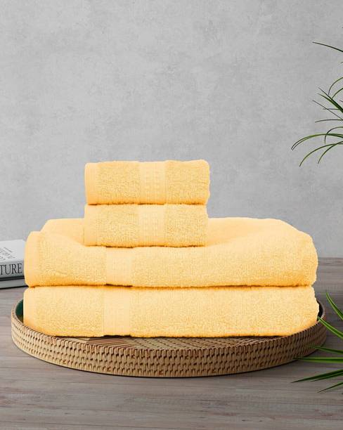 Bichauna Cotton 350 GSM Bath Towel Set