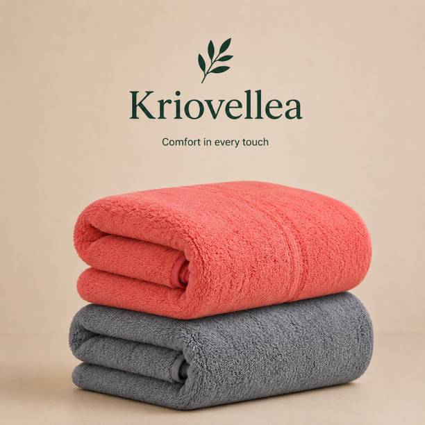 KRIOVELLEA Microfiber 500 GSM Bath, Sport, Beach Towel