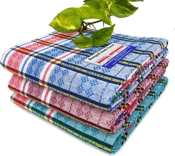 Bengal Enterprise Cotton 400 GSM Bath, Beach, Hair Gamcha