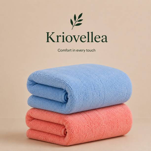 KRIOVELLEA Microfiber 500 GSM Bath, Sport, Beach Towel