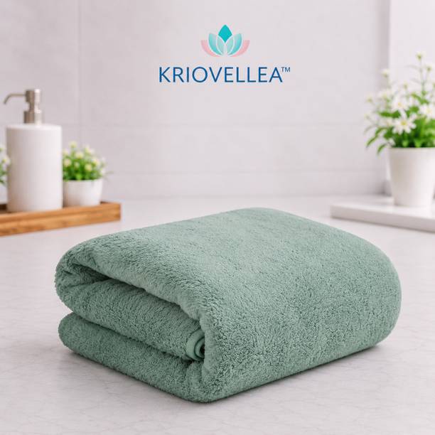 KRIOVELLEA Microfiber 500 GSM Bath, Beach, Sport Towel