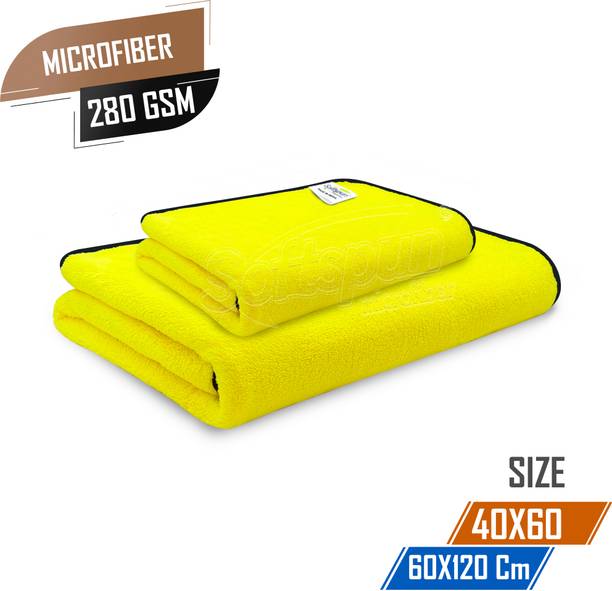 SOFTSPUN Microfiber 280 GSM Bath Towel Set