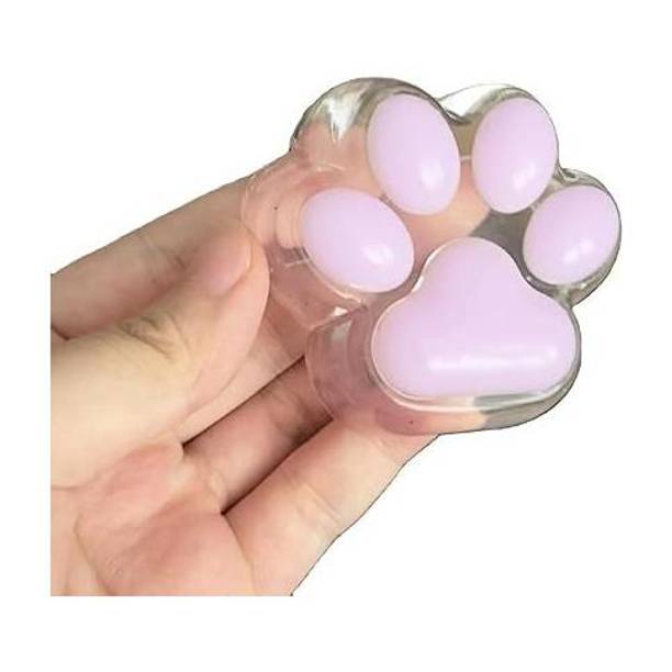 ANABGI Squishy Kids Toy PAW CAT DOG Pack of 1 | Toys Safe for Kids and Babies | Bath Toy