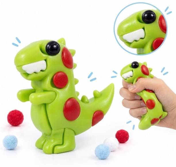 katty mao Green Dinosaur Squishy Toy, Animal Fidget & Sensory Toy, Squishy Toys for Kids Bath Toy