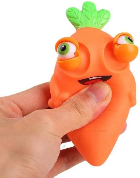 Sawkirp darshraj Eye Popping Carrot Bath Toy