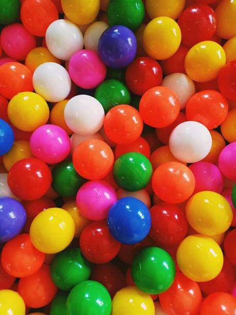 EEVOVEE Kids Plastic Pool Balls, Non Toxic Ball Pit Balls 8cm, (12pcs) Bath Toy
