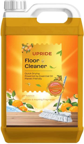 Upride Floor Cleaner, Disinfectant Surface Cleaner. Orange