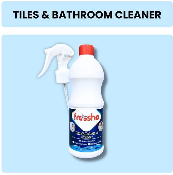 Fressho Tiles & Bathroom Cleaner - Hard Stain Remover For Tiles & Granite | Pleasant