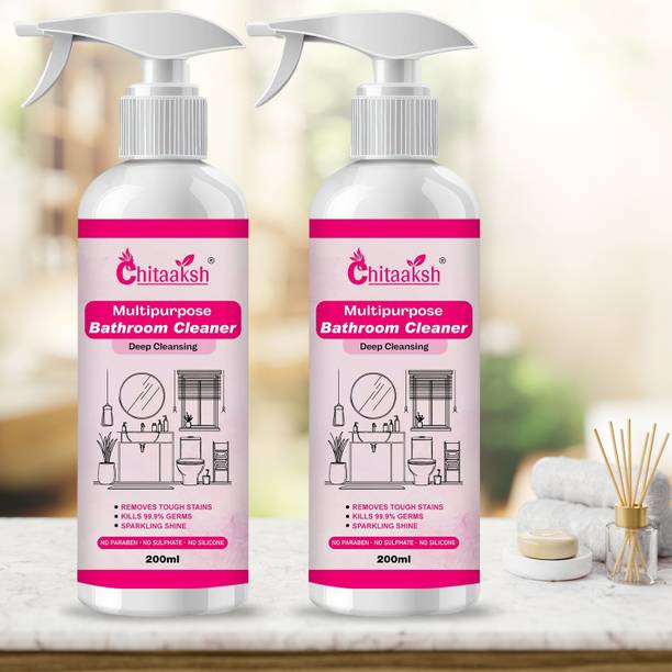 vcn Non-Toxic Bathroom Cleaner – 2-Pack Spray, 200ML Each Odour