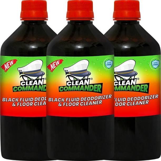 Clean Commander Disinfectant Black Floor Cleaner | 450ml | Regular