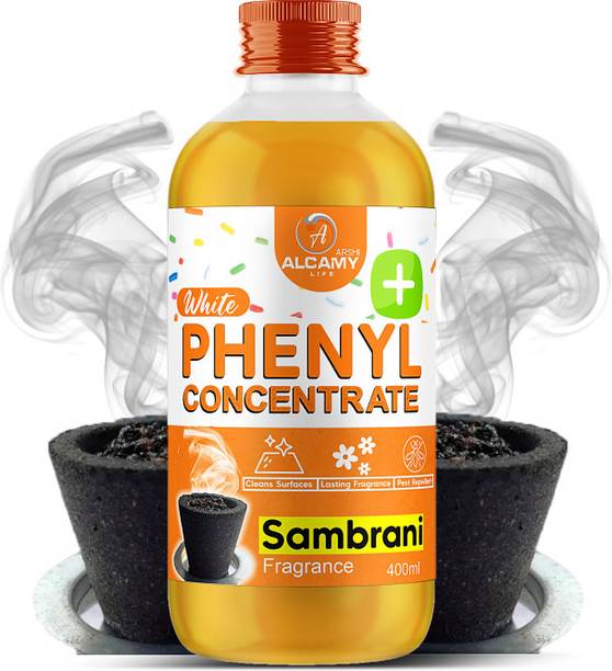 AALCAMY AAAL Sambrani Phenyl Concentrate Liquid (Makes 8 To 10 Litres Of White Phenyl) Original Sambrani