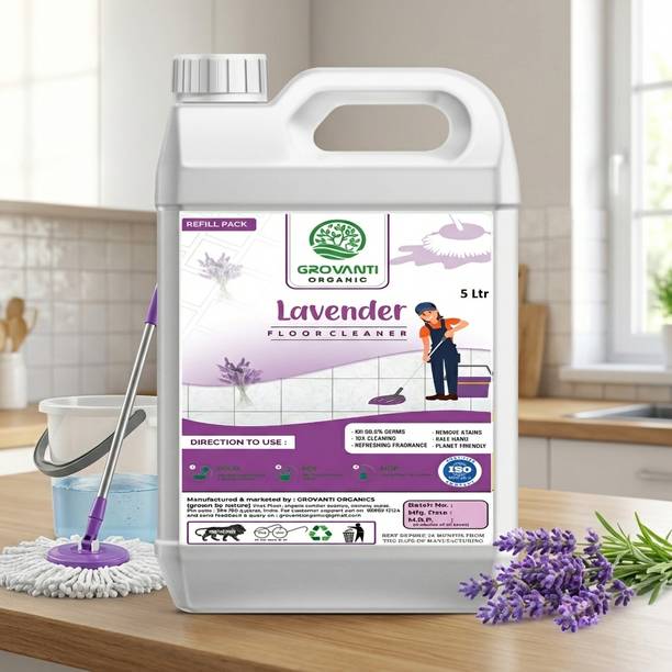 GROVANTI ORGANIC Disinfectant Surface and Floor Cleaner Lavender Lavender