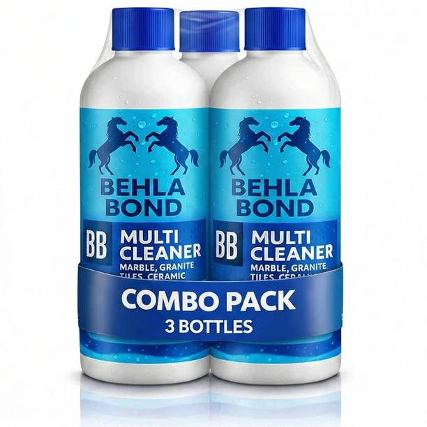BEHLABOND Pack of 3 Multi Cleaner Rapid Action Liquid for Tiles, Marble, Granite & Ceramic Fresh