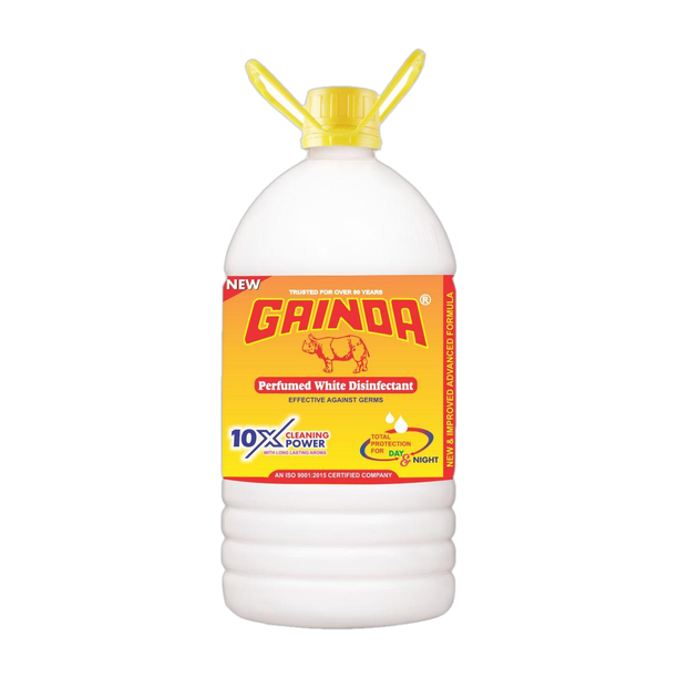 GAINDA White Perfumed Disinfectant Phenyl Plain