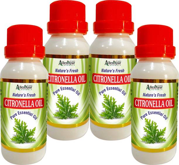Allen Ayur Citronella Oil | Aromatherapy Relaxation Natural Cleaner Citronella