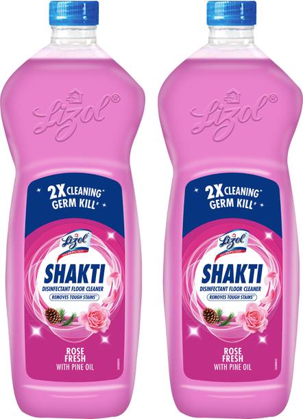 Lizol Shakti Disinfectant Floor Cleaner Rose Fresh