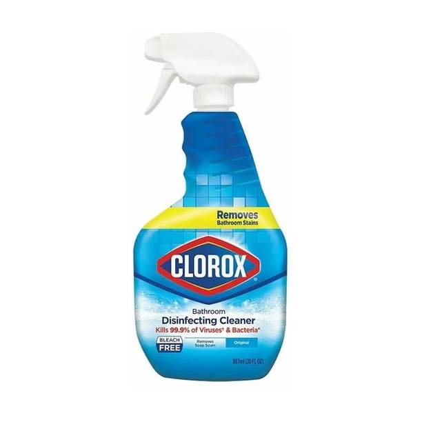 CLOROX Disinfecting Bathroom Cleaner Spray 887 ml Regular