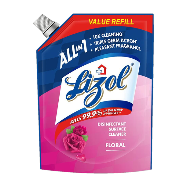 Lizol Disinfectant Surface Cleaner,& Floor, Bathroom, Kitchen,Tile, Not Phenyl, Liquid Floral
