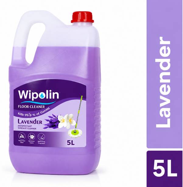 Wippolin Disinfectant Surface Cleaner 5L Lavender |Kill 99.99% Germs|Stain Removes Lavender