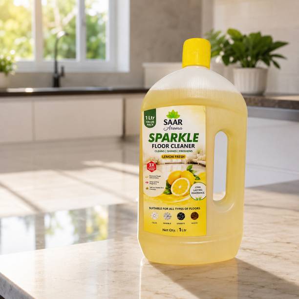 SAAR Aroma Sparkle Floor Cleaner Lemon Fresh 1 Ltr Lemon