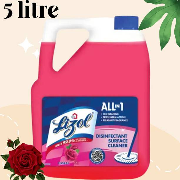 Lizol Disinfectant Surface & Floor Cleaner Liquid,Suitable for All Floor Cleaner Mopsn Floral04