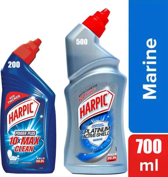Harpic Disinfectant Toilet Cleaner Liquid Marine