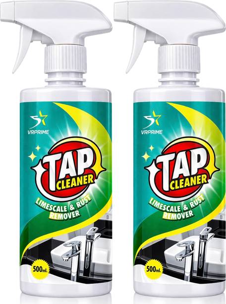 VRPRIME Tap Cleaner Spray | Limescale & Rust Remover for Bathroom Citrus